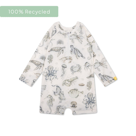 Sea life | groen uv zwempak jongens