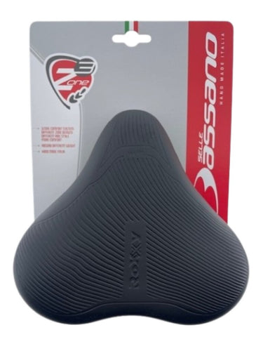 Selle bassano zadel roxxy rokzadel - zwart
