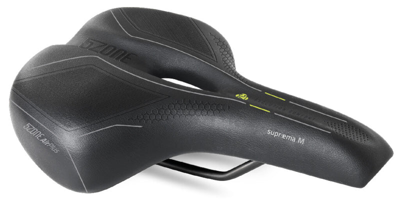 Load image into Gallery viewer, Selle Bassano zadel Suprema 5zone EL heren zwart
