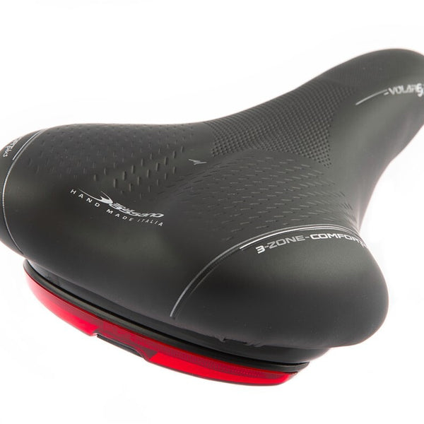 Saddle Volare M X33 with LED men - black