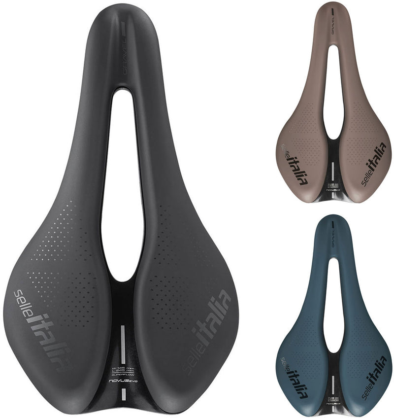 Load image into Gallery viewer, Selle italia novus boost evo gravel tm superflow saddle
