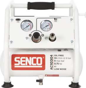 Senco ac10304 olievrije stille compressor - afn0029