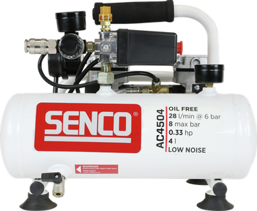 Senco ac4504 olievrije stille compressor - afn0024