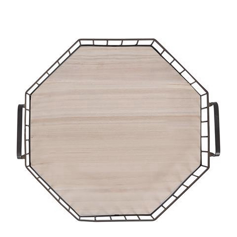 Afbeelding laden in galerijviewer, Senza dienblad hexagon 37,5x37,5x12cm

