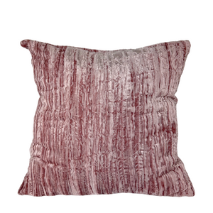 Seq home kussenhoes fluweel roze 50x50cm