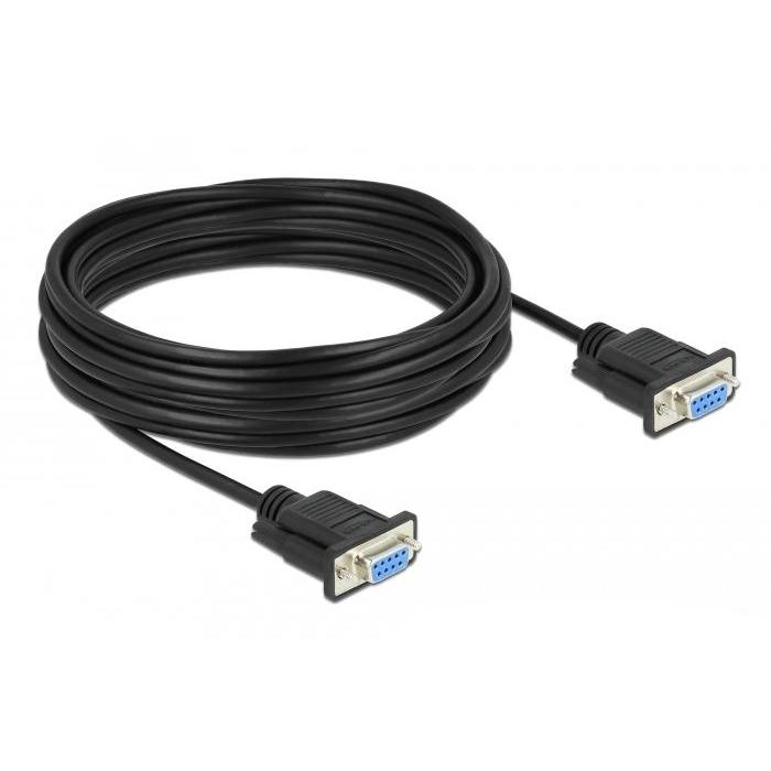 Load image into Gallery viewer, Delock seriële kabel rs-232 sub-d9 stekker naar stekker 10 m nulmodem
