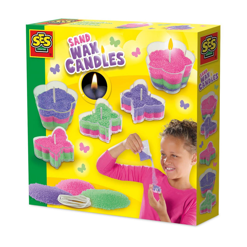 Load image into Gallery viewer, Ses zand was kaarsen
