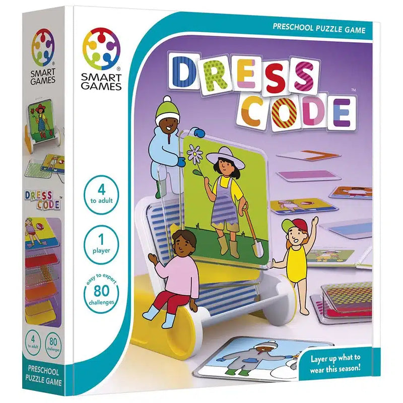Smartgames smart games - dress code puzzel spel