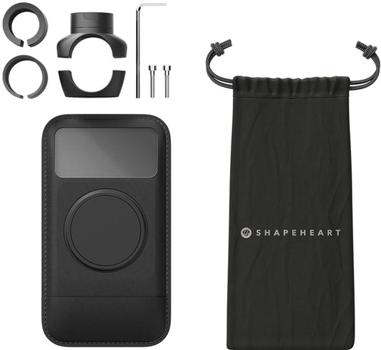 Shapeheart magnetic smartphone pro mount for bike handlebar