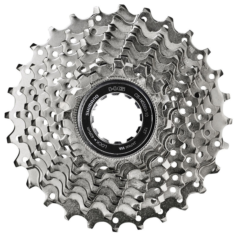 Load image into Gallery viewer, Shimano cassette tiagra cs-hg500 10 speed 11-32 t zilver
