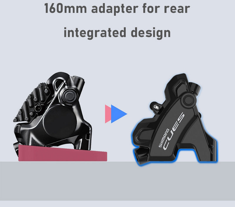 Load image into Gallery viewer, Shimano cues br-u6030-r flat-mount brake caliper rear
