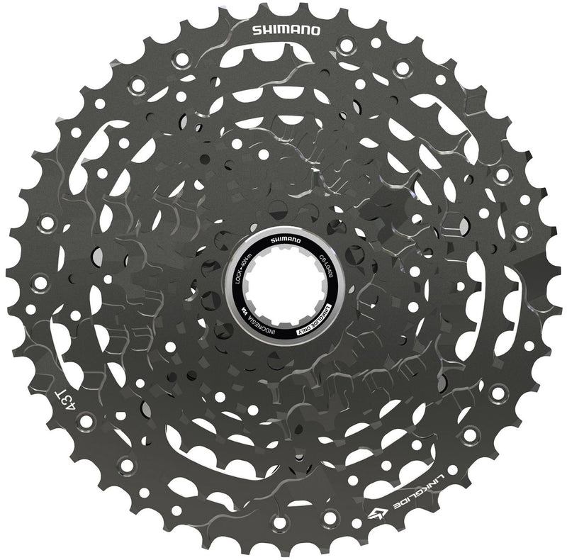 Load image into Gallery viewer, Shimano cs-lg400 10-speed linkglide cassette
