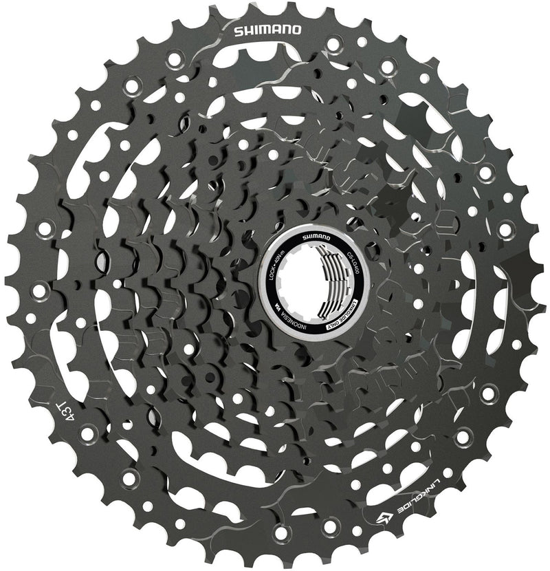 Load image into Gallery viewer, Shimano cs-lg400 10-speed linkglide cassette
