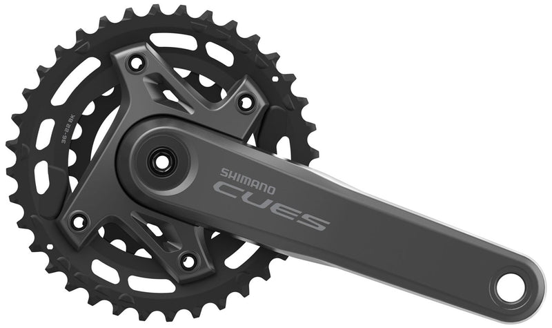 Load image into Gallery viewer, Shimano cues fc-u6000 9 10 11-speed boost crank 36 22
