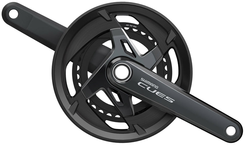 Load image into Gallery viewer, Shimano cues fc-u8000 11-speed crank 46 32 with chain guard
