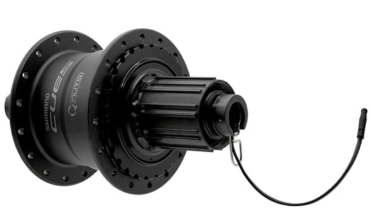 Shimano cues fh-u6060 auto shift dynamo center-lock rear hub 12x142mm
