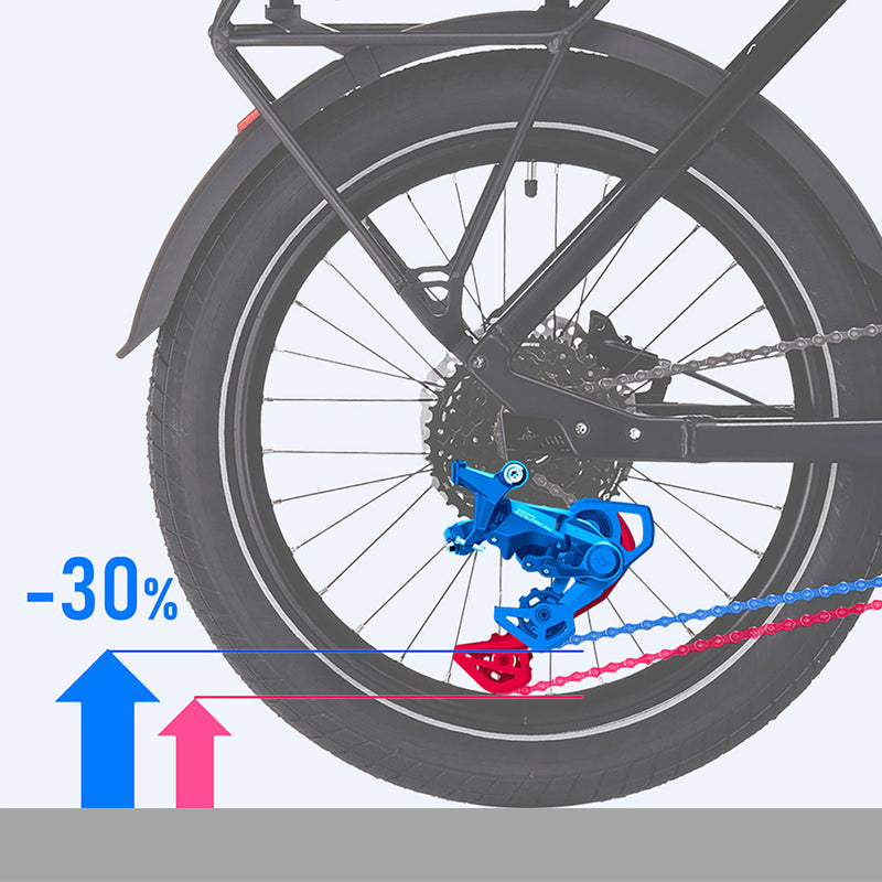Load image into Gallery viewer, Shimano cues rd-u4010 9 10-speed rear derailleur ss-supershort

