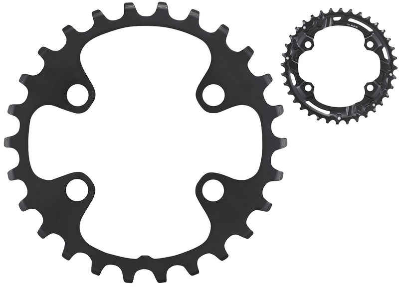 Load image into Gallery viewer, Shimano deore fc-m5100-2 m5100-b2 2x11-speed chainring
