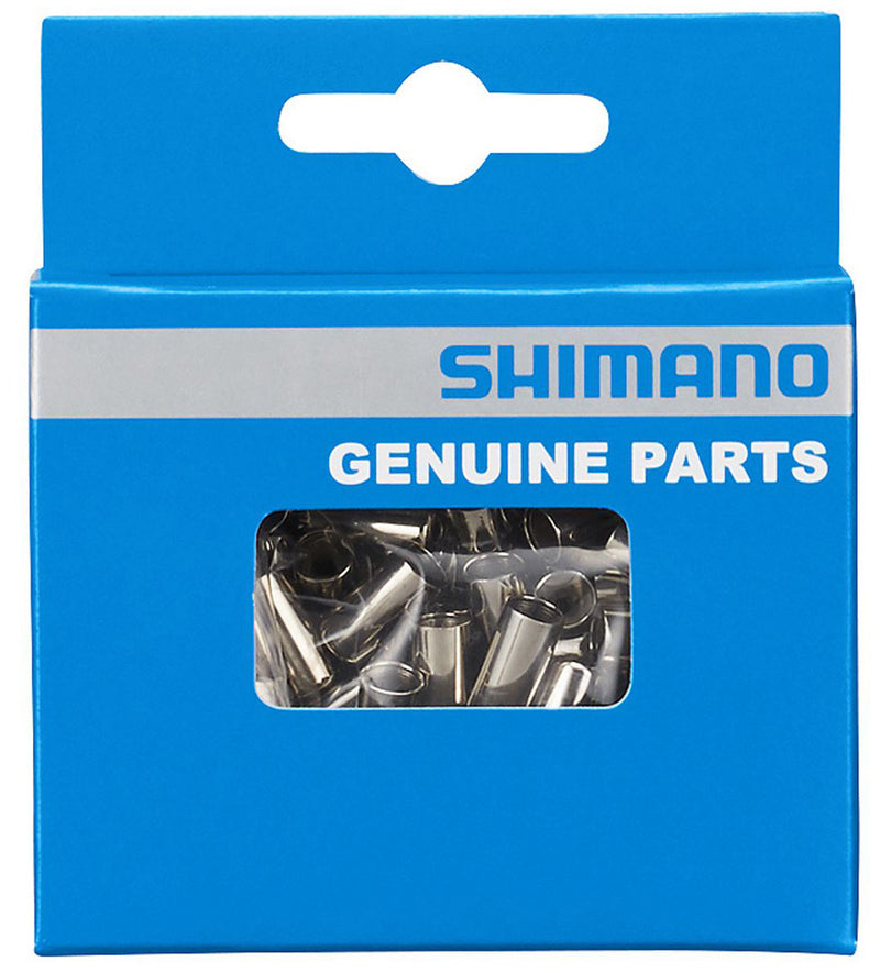 Load image into Gallery viewer, Shimano stalen kabeleindhoedje sti voor 6mm schakelkabel (100 stuks)

