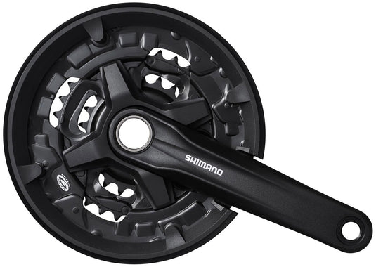 Shimano crankstel Altus MT2103 44-32-22 9V 175mm Zwart