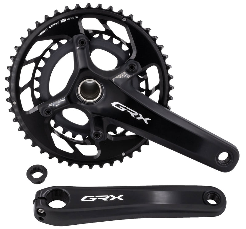 Load image into Gallery viewer, Shimano grx fc-rx820 2x12-speed crank 48 31
