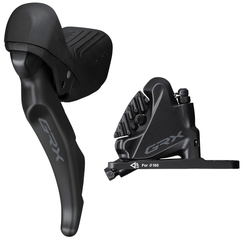 Load image into Gallery viewer, Shimano grx st-rx610+br-rx400 2-speed disc brake front
