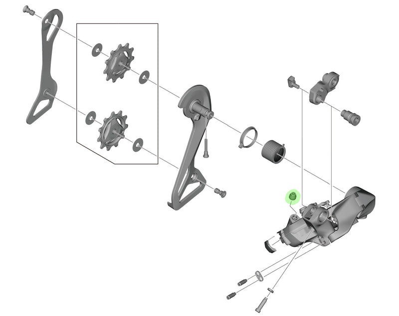 Load image into Gallery viewer, Shimano boot for ew-sd300 cable connection
