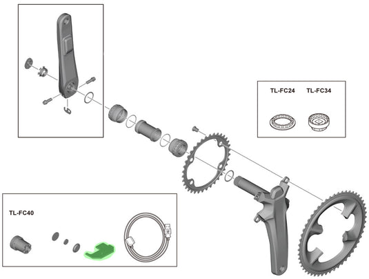 Shimano magnet setting tool for fc-r9100p r9200p