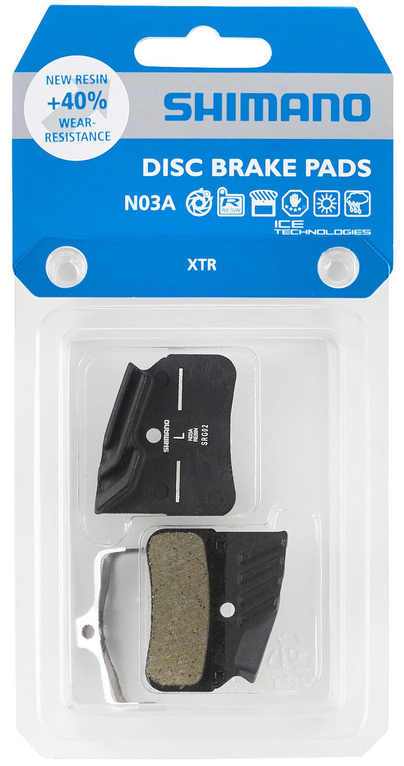 Load image into Gallery viewer, Shimano schijfremblokset n03a xtr 4 piston resin
