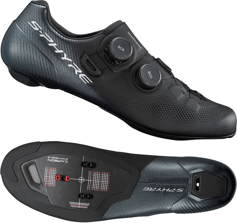 Load image into Gallery viewer, Shimano sh-rc903 s-phyre black - road bike shoes
