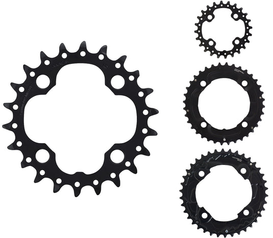 Shimano kettingblad Deore 10V 38T Y1RP98080 M617 zwart