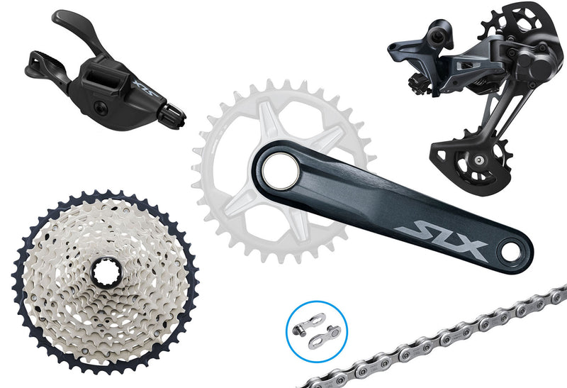 Load image into Gallery viewer, Shimano slx m7100 1x12-speed group | 170mm | 10-45 | i-spec ev
