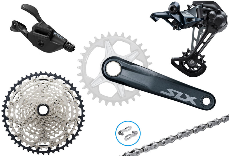 Load image into Gallery viewer, Shimano slx m7100 1x12-speed group | 165mm | 10-51 | i-spec ev
