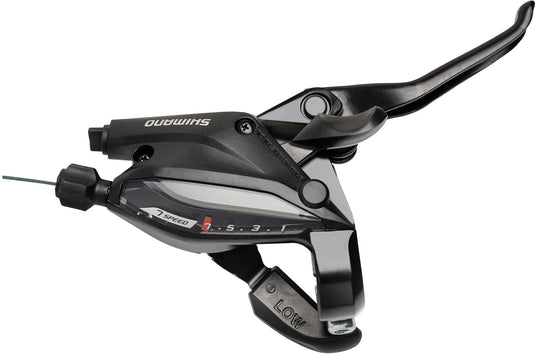Shimano versteller (rechts) met remhendel 7 speed st-ef505 - 3 vingers - zwart
