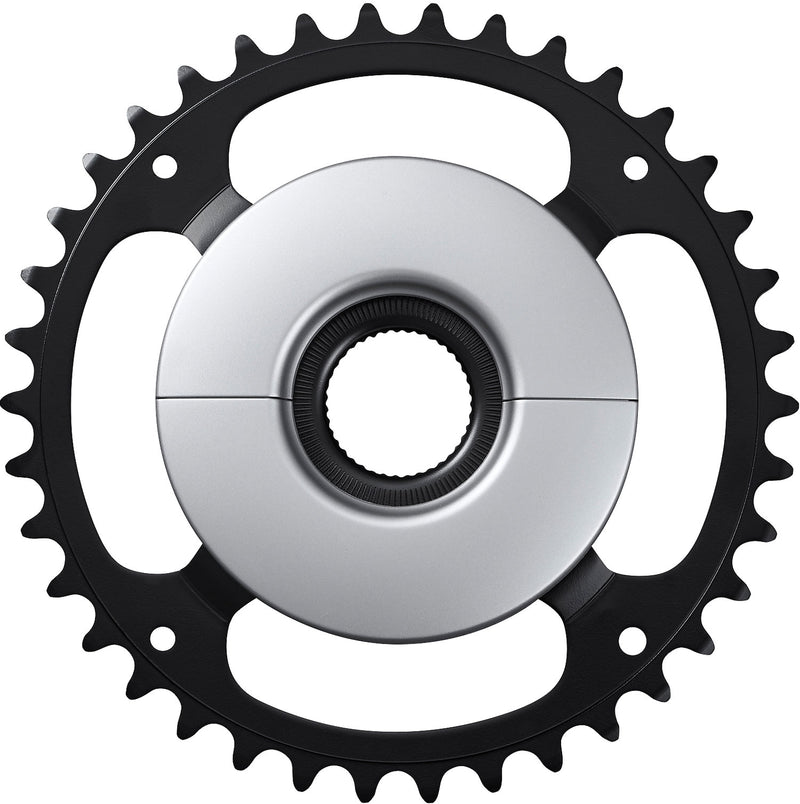 Load image into Gallery viewer, Shimano steps kettingblad sm-cre50 zwart 44 tands e5000 9 10 11 speed
