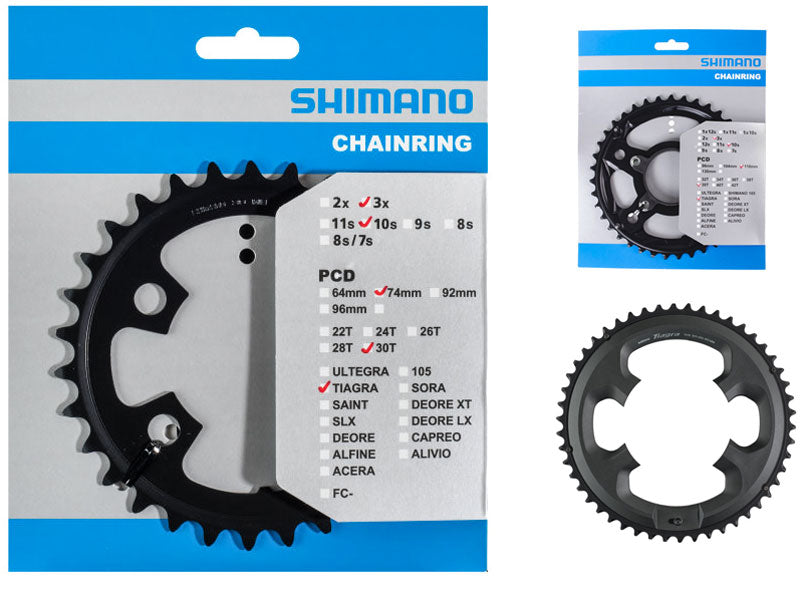 Load image into Gallery viewer, Shimano kettingblad tiagra 10v 39t y1rd98050 fc-4703
