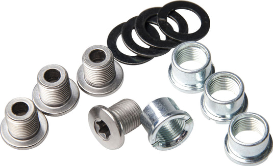 Shimano zee chainring bolts for fc-m640 m645 (4 pieces)
