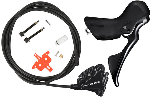 Shimano 105 st-r7025+br-r7070 11-speed disc brake rear