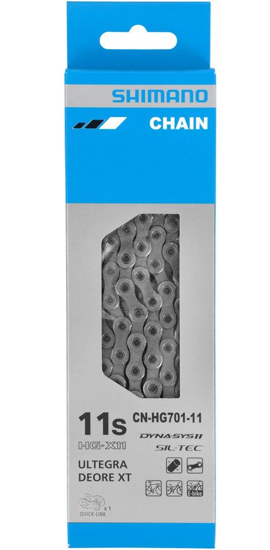 Shimano cn-hg701 11-speed chain with quick-link