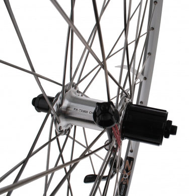 Shimano achterwiel 28-15 8-13 8 622 shim. 8v velg alu zilver