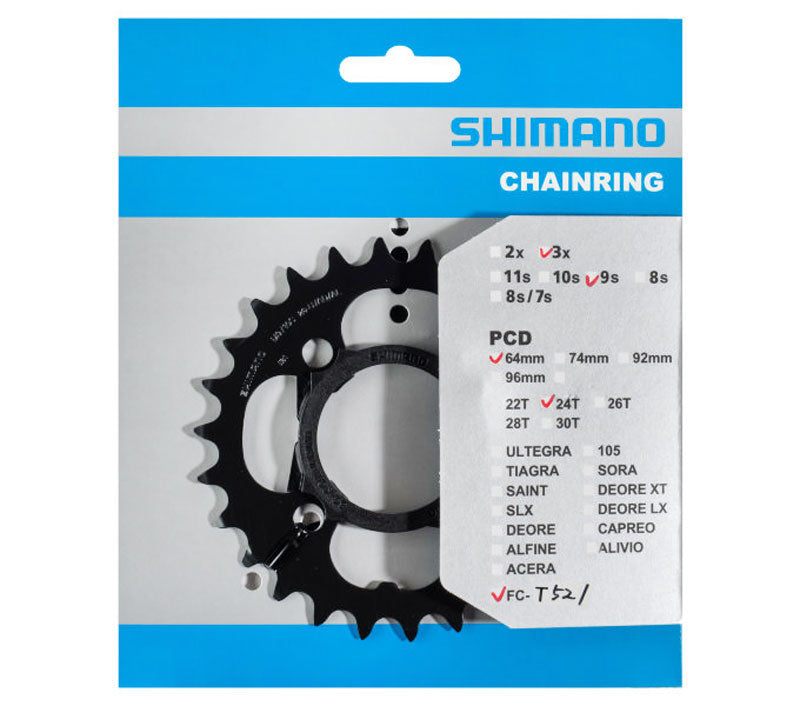 Load image into Gallery viewer, Shimano kettingblad deore 10v 32t y1nl98010 m610 zwart
