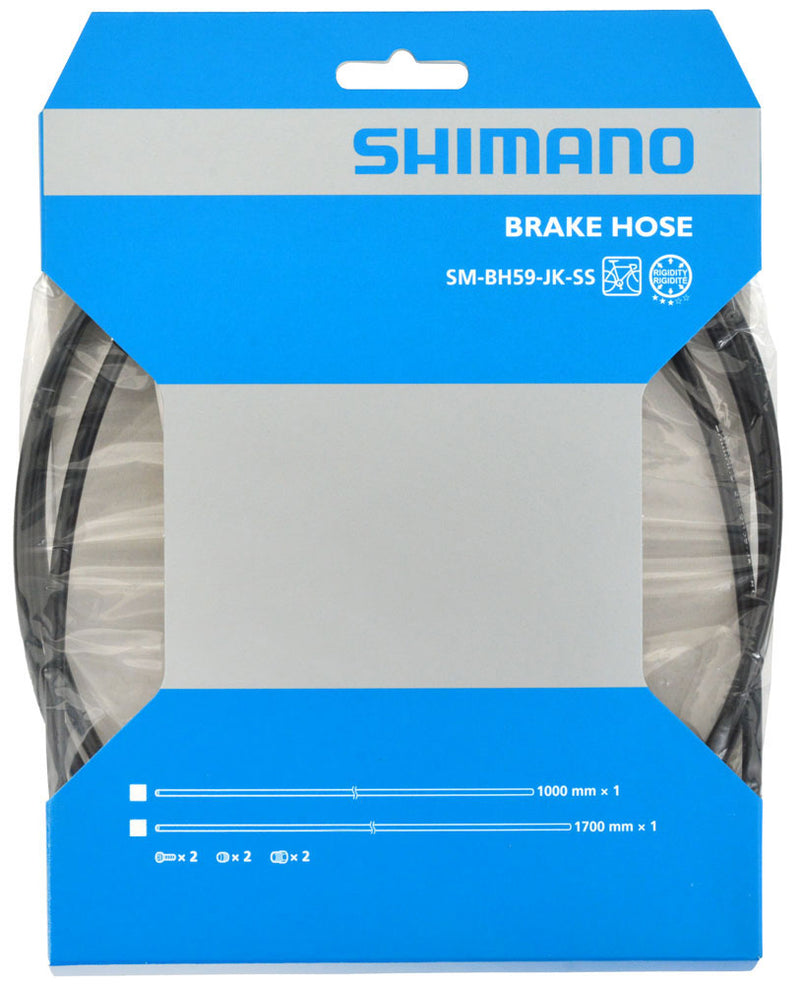 Load image into Gallery viewer, Shimano sm-bh59-jk-ss road brake hose | 1000mm
