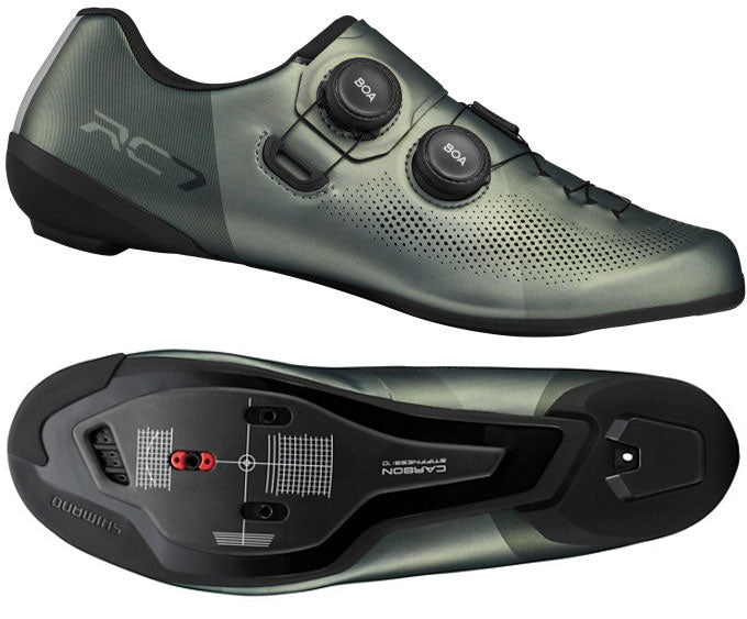 Load image into Gallery viewer, Shimano sh-rc703 - road bike shoes wide
