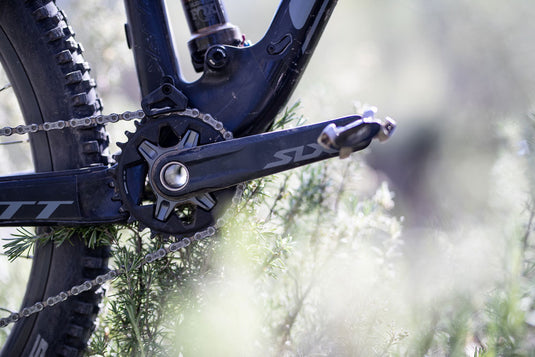 Shimano slx fc-m7100-1 12-speed crank without chainring