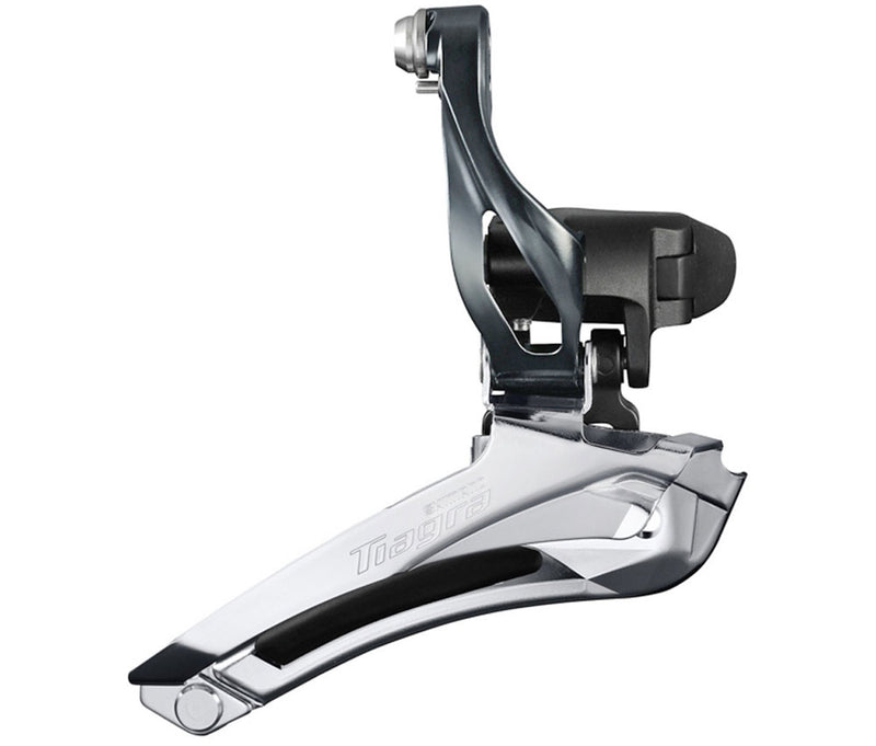 Load image into Gallery viewer, Shimano voorderailleur 2 x 10-speed tiagra fd-4700 down pull - aanlas 61-66° - 46-53t - zwart zilver
