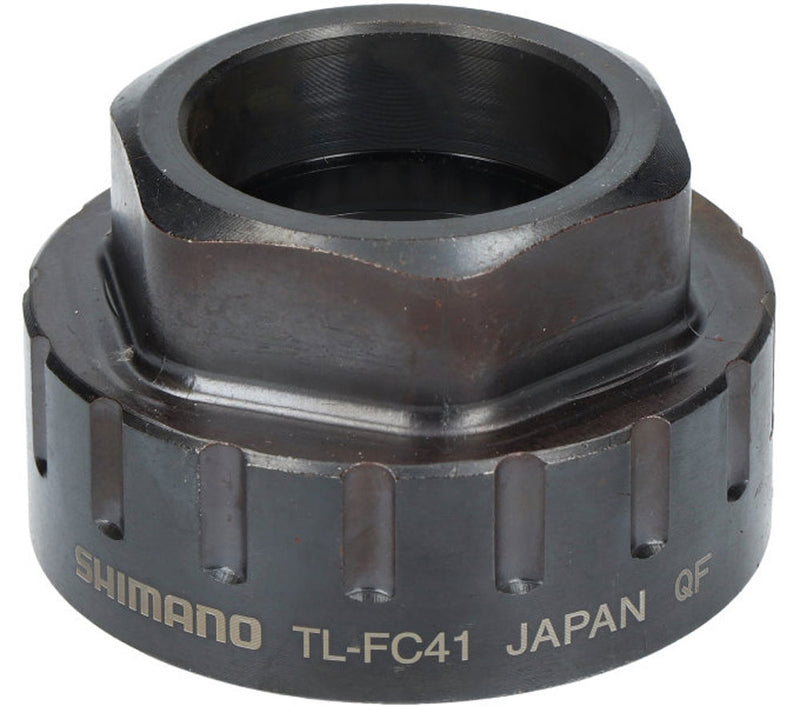Load image into Gallery viewer, Shimano lockring afnemer tl-fc41 direct mount cr.stel
