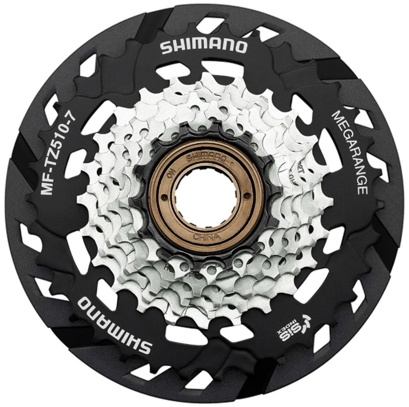 Load image into Gallery viewer, Shimano freewheel 7 speed mf-tz510 14-34t
