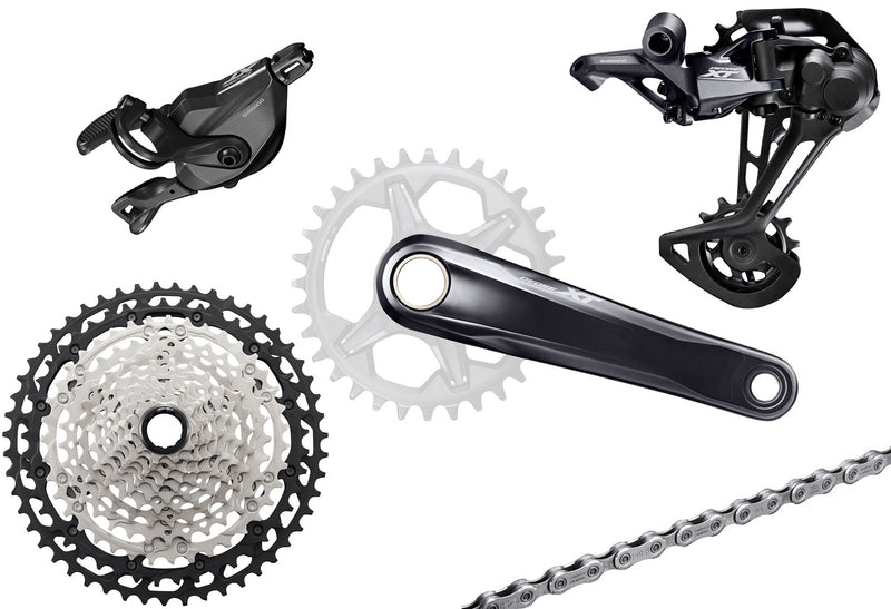 Load image into Gallery viewer, Shimano xt m8100 1x12-speed group clamp 165mm 10-51
