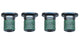 Shimano Kettingbladboutset M8x10.1 FC6800 (4st)