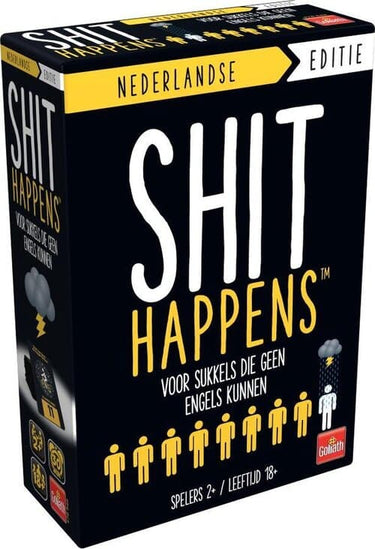 Goliath shit happens 18+ - nederlandstalig kaartspel - partyspel